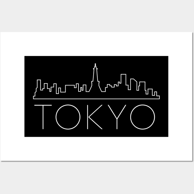 Tokyo Skylines Wall Art by imshinji